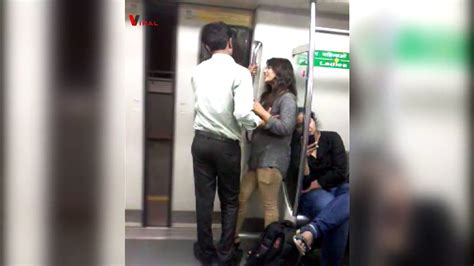 Uncensored MMS from Delhi Metro CCTV footage